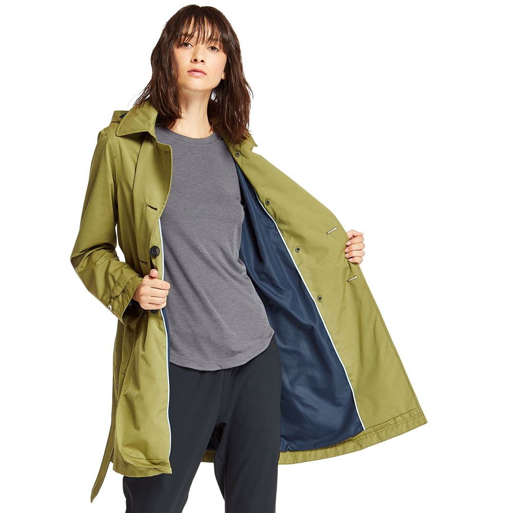 Geci Timberland Dama Masline Verzi - Classic Waterproof Trench - Romania - BDVGQC580